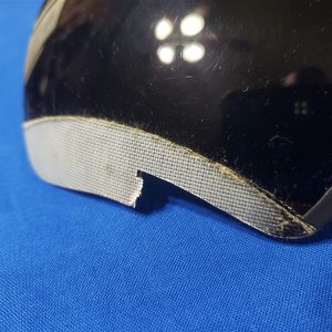 flight helmet dark visor