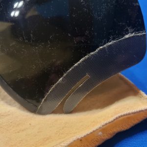 flight helmet dark visor