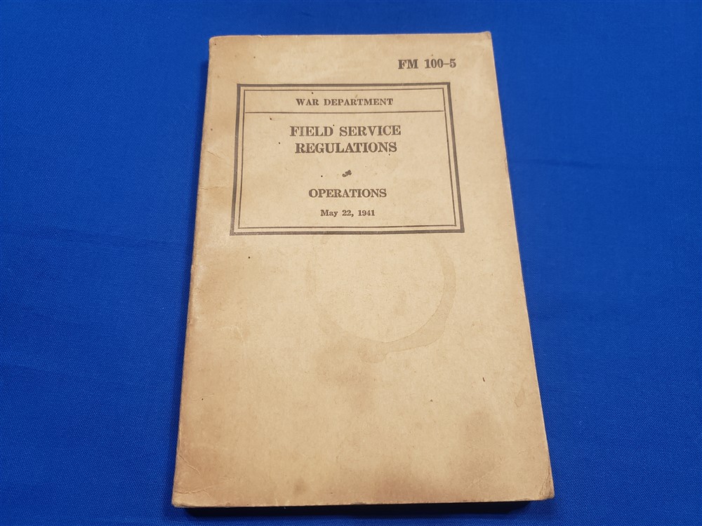 fm100-5 operation manual 1941