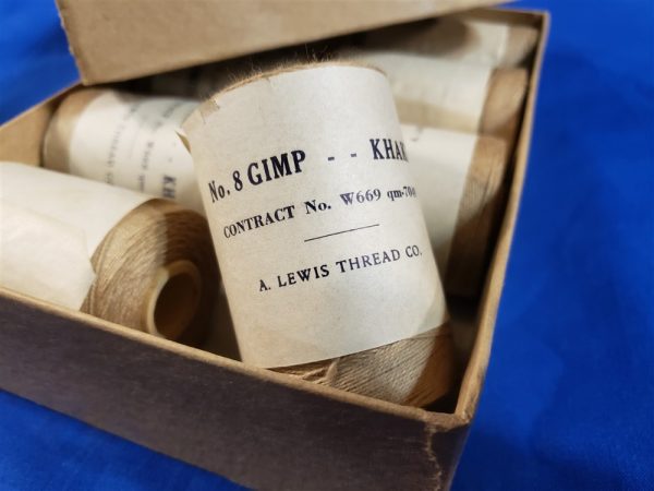 gimp thread khaki 1939