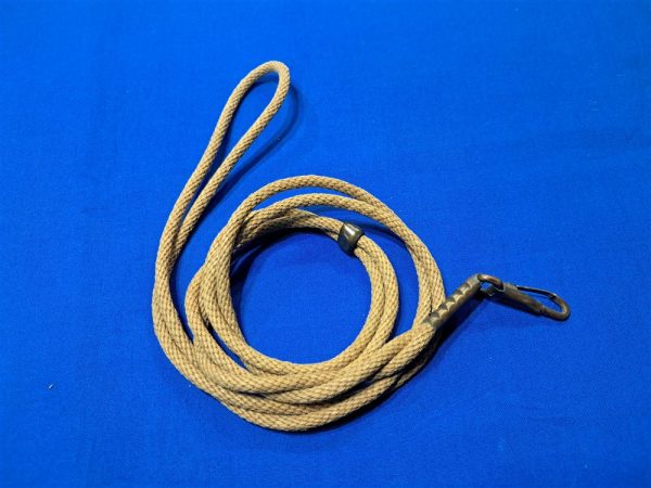 world-war-one-45-pistol-revolver-lanyard-rope-17-dated-clean-original