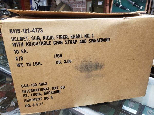 pith helmet mint 1966