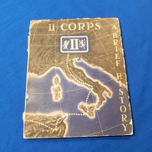 2nd corps history wwii
