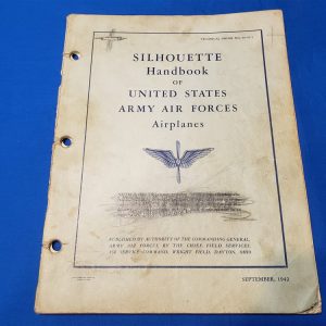 silhouette handbook air corps