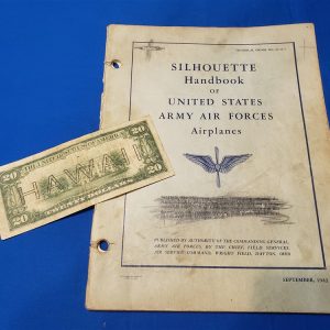 silhouette handbook air corps