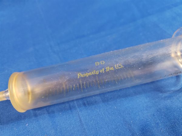 glass syringe us property