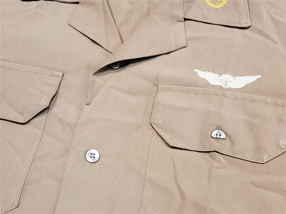 Pilot-tropical uniform-set-vietnam-buttons