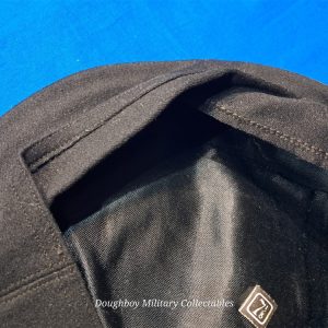 world-war-two-naval-black-visor-wool-top-for-the-hats-size-seven-and-a quarter-excellent-no-damage