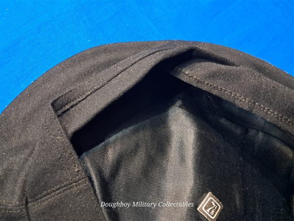 world-war-two-naval-black-visor-wool-top-for-the-hats-size-seven-and-a quarter-excellent-no-damage