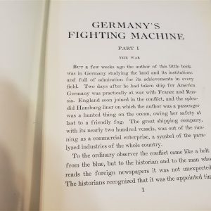 germanys fighting machine 1914