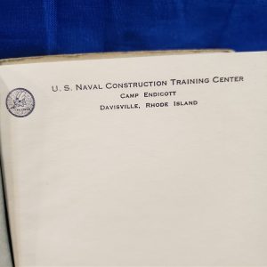 camp-endicott-writing-book-1944-navy-construction