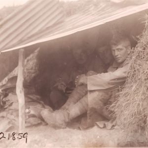 photo-world-war-capt-captain-graves-under-cover-trench-1918-signal-corps