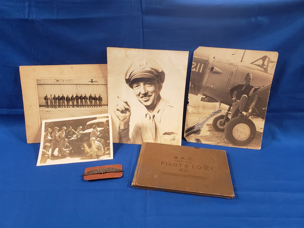 civil-pilot-training-group-including-instructor-wings-log-book-and-photos-kansas-city-area-resident-world-war-2