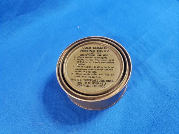 dubbing-cold-korea korean-war-can-of-dubbing-for-cold-weather-use-on-boots