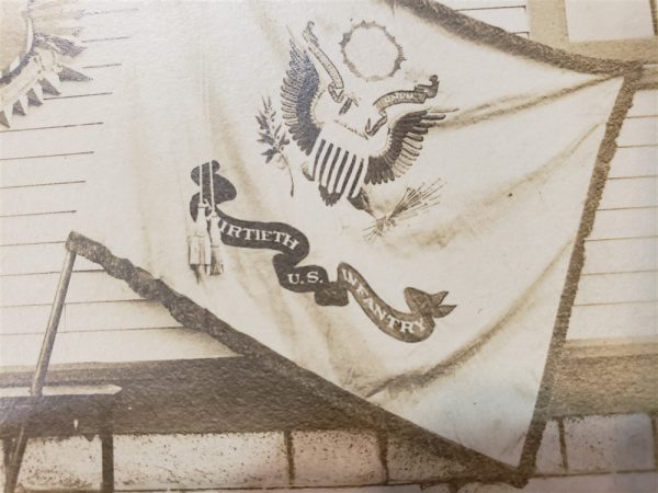 regimental-flags-wwi-30th-infantry-with-crest-on-the-headquarters-building