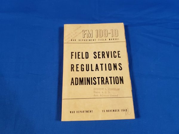 field-service-regulations-1943-admin