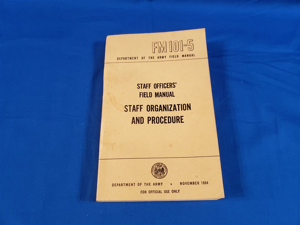 staff-officer-procedures-1953-field-manual-training-leadership