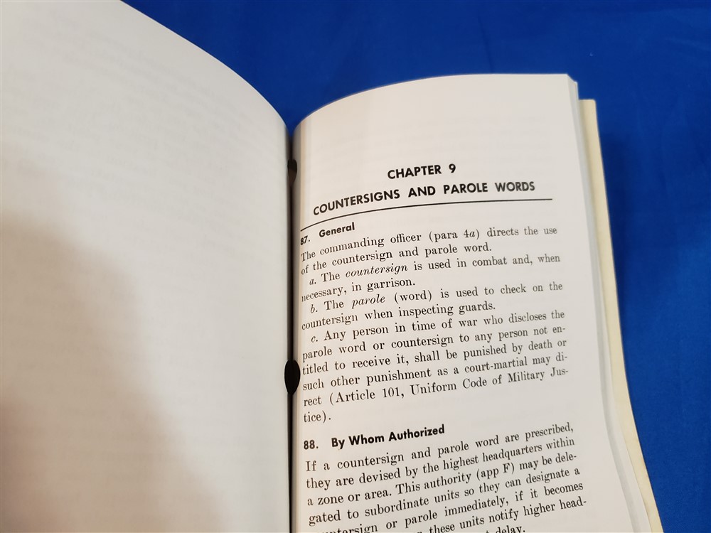 FM226 GUARD DUTY 1971 Doughboy Military Collectables Springfield