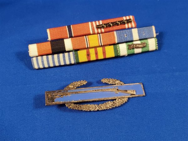 bronze-star-medal-set-to-hobbs-korean-war-in-the-24th-infantry-excellent-set-with-ribbons-and-combat-badge