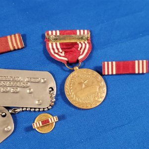 group-shelton-34th-division-korean-war-set-includes-dog-tag-medals-ribbons-duis