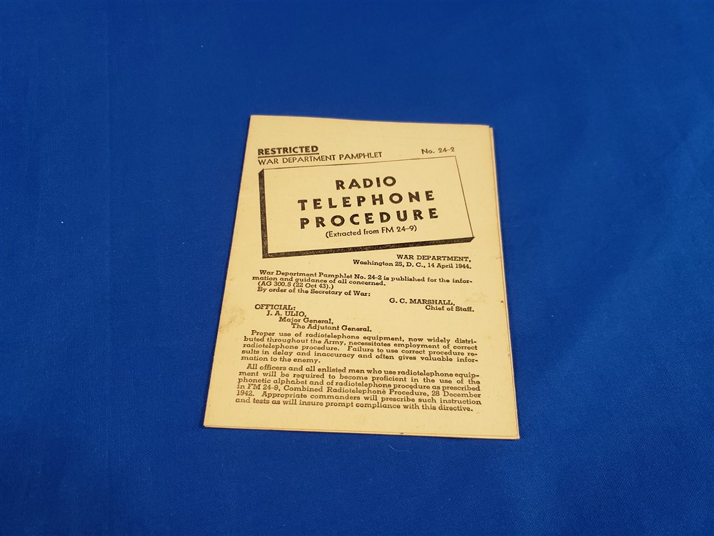 radio-procedure-book-1944-restricted-field-soldier-radioman