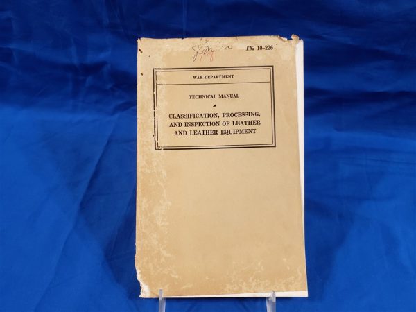 leather-inspection-1941-wwii-quartermaster-preserving-treating-saving-harnesses-manual