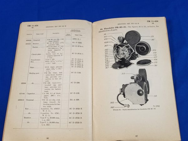 spotting-set-1942-manual-wwii-tm-technical-optics