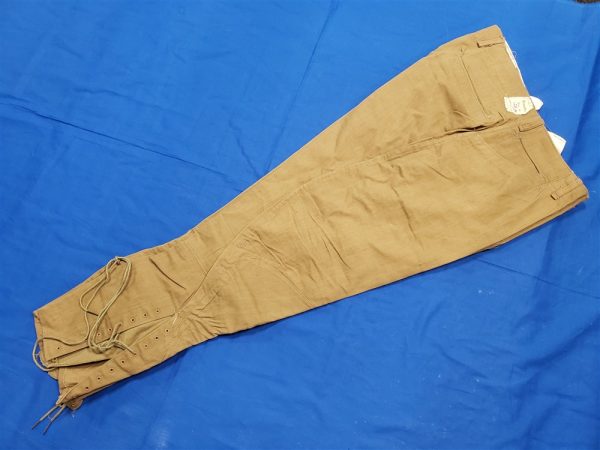 trousers cotton wwi summer