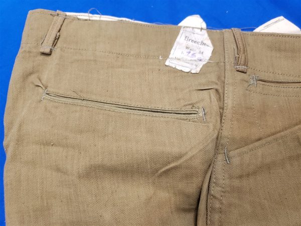 trousers cotton wwi summer