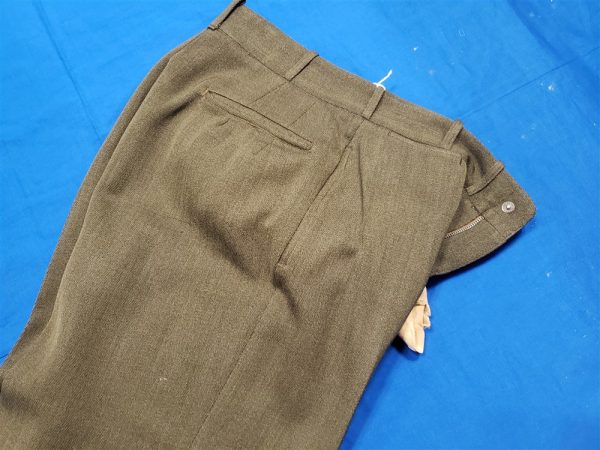 usmc officer green trousers back
