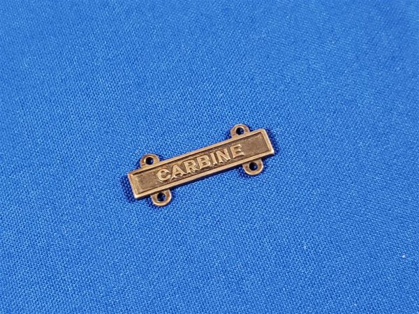 qual-bar-wwii-carbine bar-qualification-carbine-rfs-sterling-wwii-issue-world-war-two-for-shooting-badge