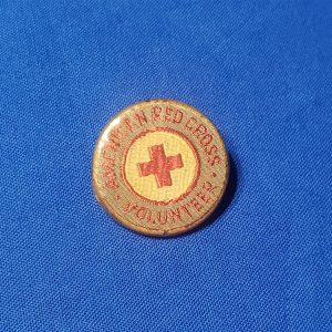red-cross-gen-general-volunteer-pin-plastic-button-pin-back-wwii-world-war-two