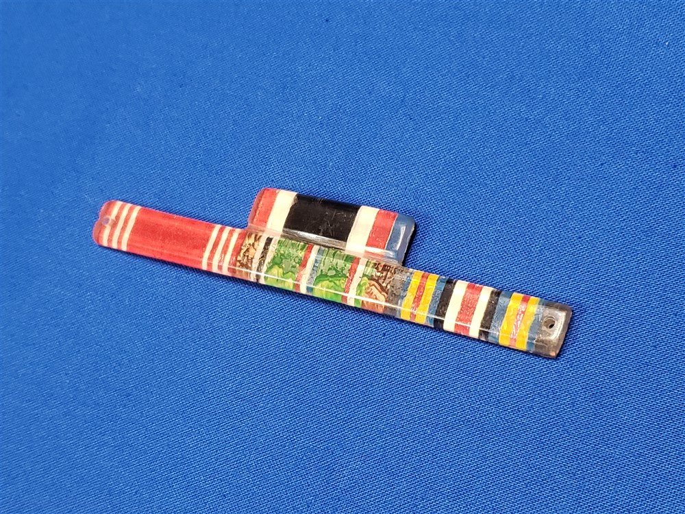 ribbon-bar-rbn-wwii-4-place-plastic-painted-paint-reverse-sew-on-type