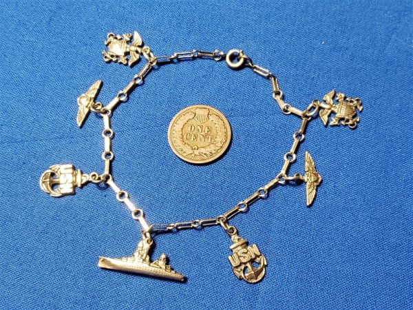 sweetheart-navy-bracelet-world-war-two-with-charms-sterling-silver