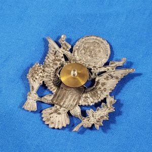 usaf-officers-visor-cap-eagle-evans-screw-nut-back-varnish-detati-tail