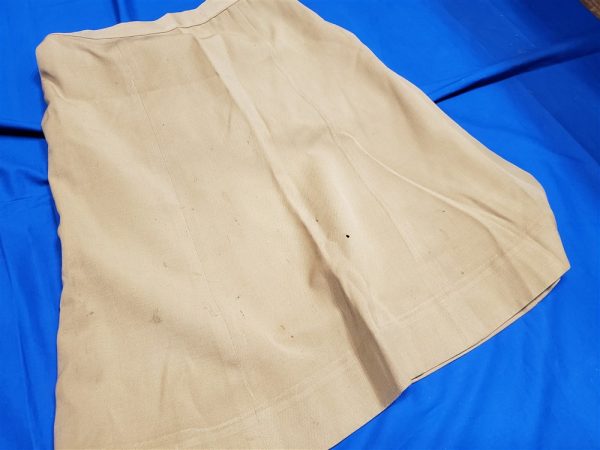 wac-uniform-trop-tropical-tan-5th-serv-zipper-skirt-tunic-patch-tag-world-war-two-id-rustvold