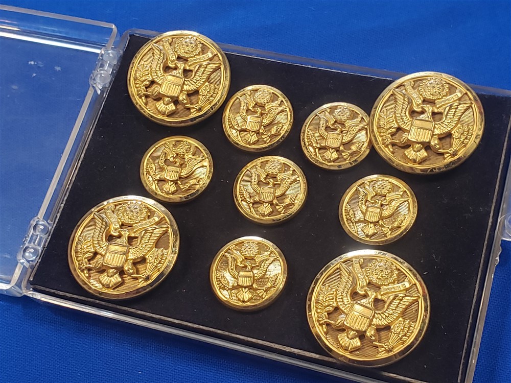 Buttons VN set Boxed - Doughboy Military Collectables Springfield Missouri
