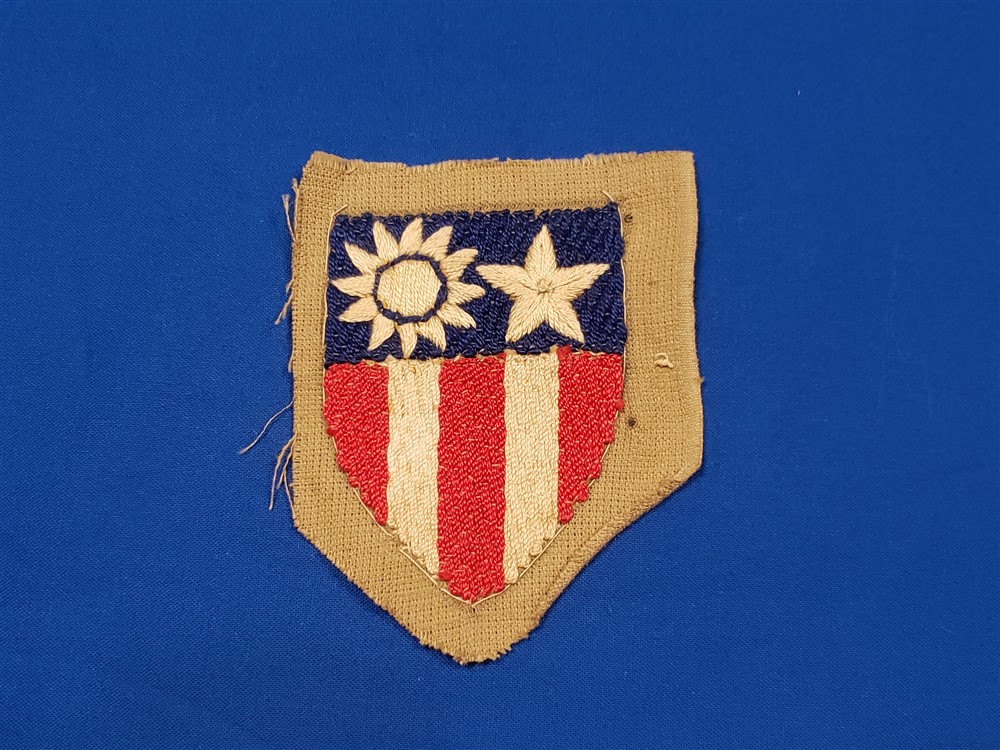 patch-cbi-uncut-on-tan-summer-uniform-backing-hand-embroidered-wwii