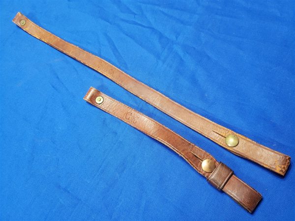 straps-saber-replacement m1902-saber-straps-replacements-marking-leather-with-no-top-hanger-bar
