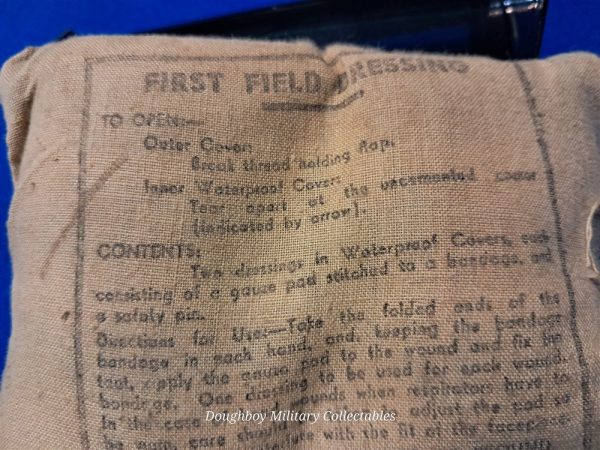 British-australian-first-aid-personal-bandage-1942-dated