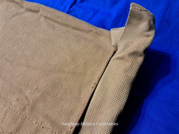 british world-war-two-canvas-p-1937-gear-battle-large-backpack-with-no-straps-mint-unissued-1945-dated