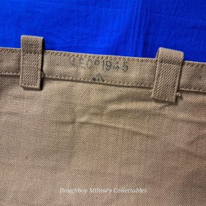 british world-war-two-canvas-p-1937-gear-battle-large-backpack-with-no-straps-mint-unissued-1945-dated