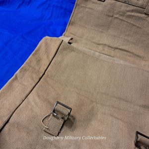 british world-war-two-canvas-p-1937-gear-battle-large-backpack-with-no-straps-mint-unissued-1945-dated