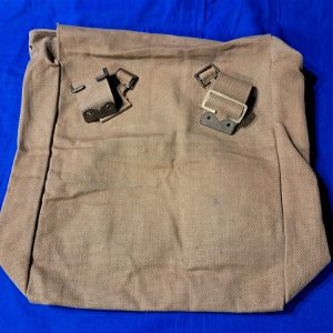british world-war-two-canvas-p-1937-gear-battle-large-backpack-with-no-straps-mint-unissued-1945-dated