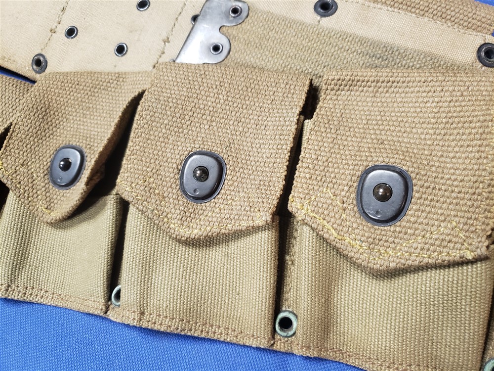 M1912 Ammo Belt 1918 - Doughboy Military Collectables Springfield 