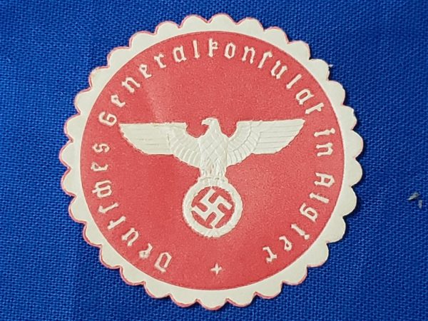 seal-german-grm-consulate-algiers-for-official-paperwork-nazi-wwii