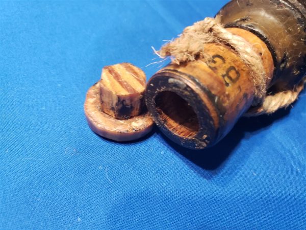 nva-minh-mine-twine-grenade-1963-dated-north-vietnam-wood-plug-excellent-condition-deactivated-inert