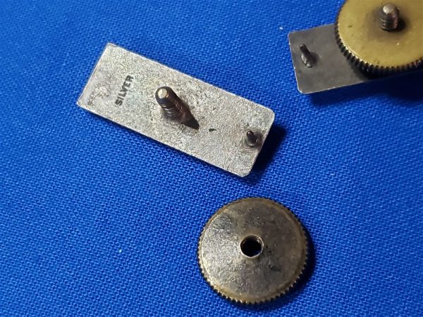 rank-wwi-1st-lieutenant-screw-back-pattern-silver-heavy-private-purchase