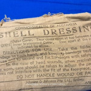 world-war-two-australian-shell-bandage-1942-dated-in-origianal-cloth-wrapper