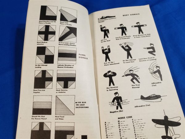 survival-manual-air-corps-1945-aaf-dated-for-pilots-and-live-boats-crews-page-plants-rafts